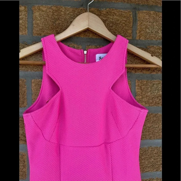 Sabo skirt hot pink mini dress size 2 - Picture 3 of 10